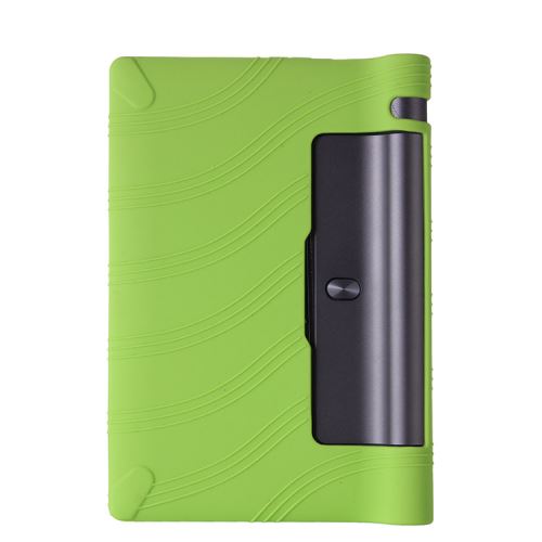 Étui en silicone souple avec support pour Lenovo Yoga Tab 3 8 (YT3-850M/L/F) - Vert