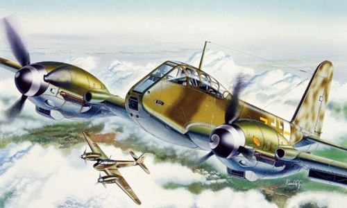 Messerschmitt Me410 Hornisse Italeri 1/72