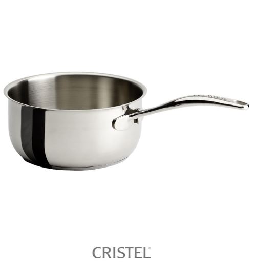 Casserole INOX 16 cm # CWMC16 - Master Inox poignée fixe par Cristel