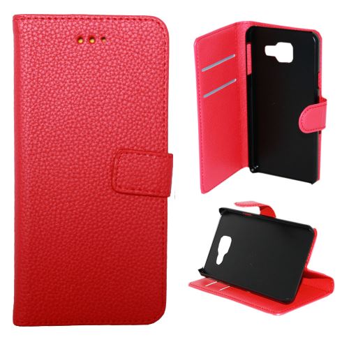 Etui Housse Portefeuille Pour Samsung Galaxy A5 2017 - Rouge