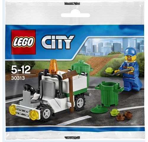 LEGO City Mini camion à ordures 30313 [avec sac] État correct - Lego reconditionné disponible sur Fnac