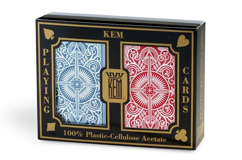 Cartes Kem Arrow poker jumbo : 2 jeux