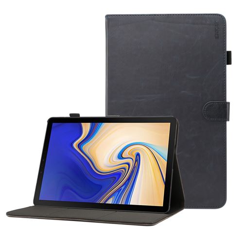 Etui en PU bleu foncé pour votre Samsung Galaxy Tab S4 10.5