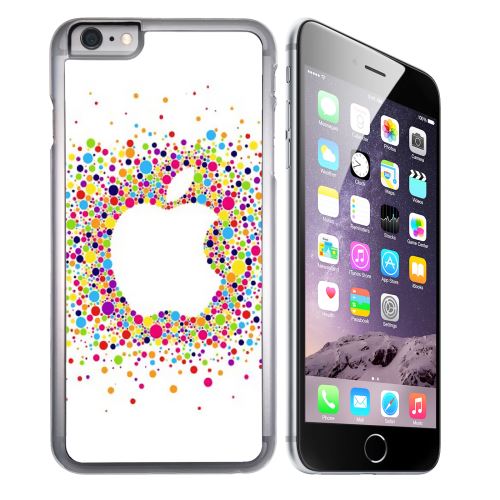 Coque pour iPhone 7 logo apple multicolore