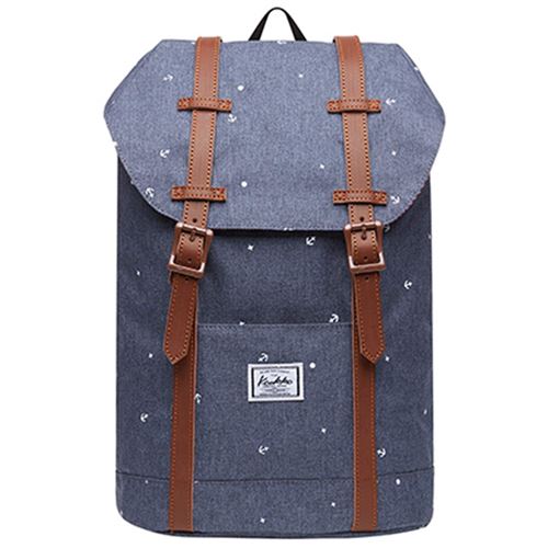 Sac à Dos Quotidien décontracté KAUKKO Sac à Dos d'élèves légers Sac de Rangement pour Ordinateur Portable 16 pour Voyage/Sport