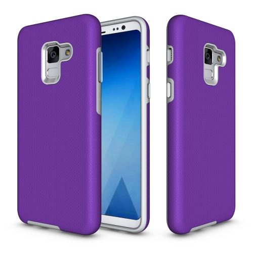 Galaxy A5 (2018) Coque Protection Plastique Combinaison Violet ALS51409