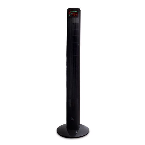 Ventilateur Colonne CoolBreeze 12000 TV, Tour de ventilation oscillante avec télécommande, Minuterie, Ecran LED max. 45 W