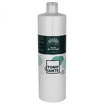 Huile de massage, modelage, 1L - Tonifiante - 1