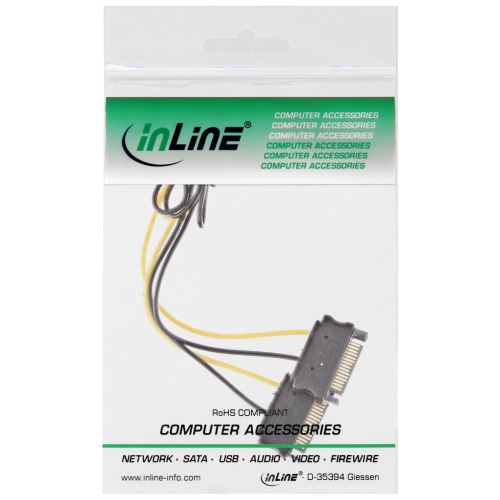 Adaptateur PCIe 6 Broches Vers Molex LP4 - Lot De 2 | Pour Carte Graphique, 15cm De Long