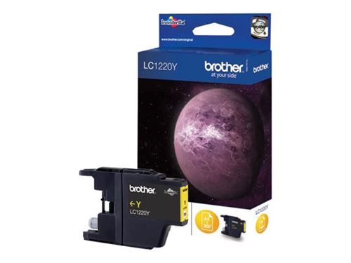 Brother LC1220YBP - jaune - originale - cartouche d'encre