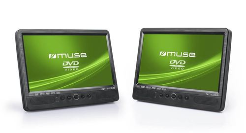 Muse M-1095 CVB Portable DVD Player Convertible - Lecteurs DVD/Blu-Ray Portables (Portable DVD Player, Convertible)