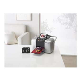 Epson PictureMate 500 - Imprimante - couleur - jet d'encre - 100 x 150 mm - capacité : 20 feuilles - USB