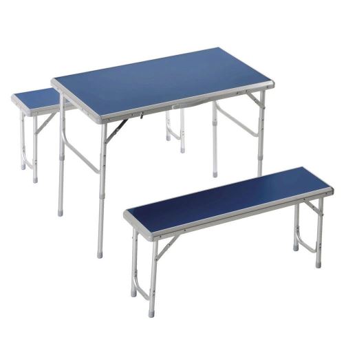 Set pique-nique Aluminium table+bancs 05012