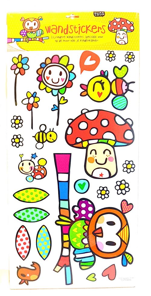 stickers muraux junior 24 pièces