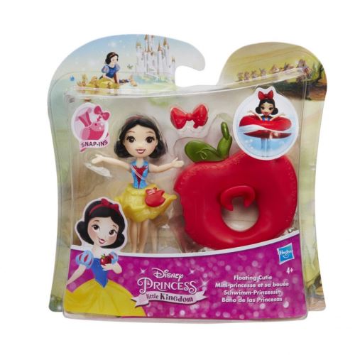 Mini princesse : blanche neige et la bouee pomme - poupee disney princesse