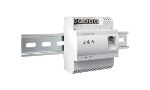 devolo dLAN pro 1200 DINrail - Adaptateur CPL - GigE, HomePlug AV (HPAV) - Montage sur rail DIN