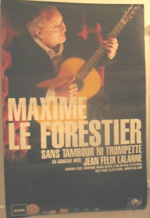 Le Forestier Maxime - 80x120 cm - AFFICHE / POSTER