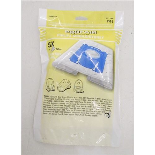 Sac Aspirateur pour Aspirateur Electrolux