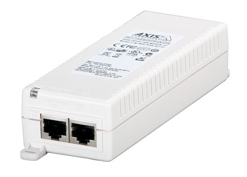 AXIS T8120 Midspan 15 W 1-port - Power injector - AC 100-240 V - 15 Watt - United Kingdom - for AXIS M1011, M1011-W, M1013, M1014, M1031-W