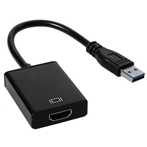 Adaptateur USB 3.0 vers HDMI, Convertisseur USB 3.0/2.0 vers HDMI 1080P  Full HD