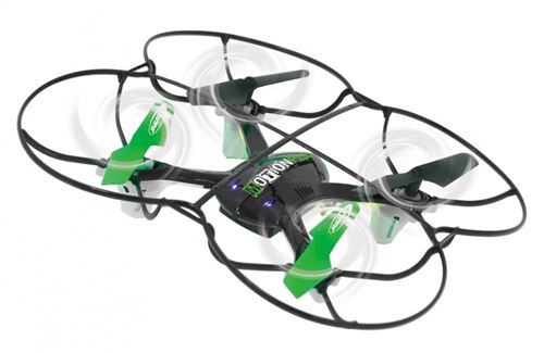Jamara quadrocoptère MotionFlyTurbo 2,4 GHz 18 cm noir/vert