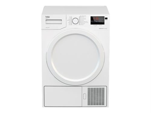 Beko Green line DE8433PA0 - Sèche-linge - indépendant - largeur : 59.5 cm - profondeur : 60.9 cm - hauteur : 84.6 cm - chargement frontal - blanc