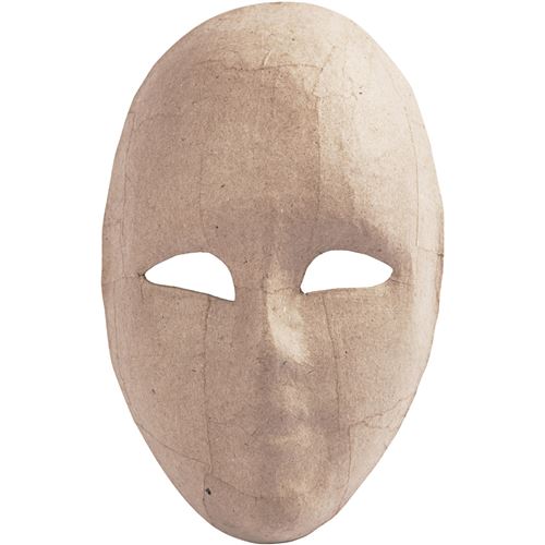 Non Communiqué Creotime Masque Facial 23 X 16 Cm Papier-Mâché