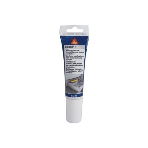 Mastic silicone universel pour joint d?étanchéité - SIKA Sikasil-P Marine - Transparent - 85ml