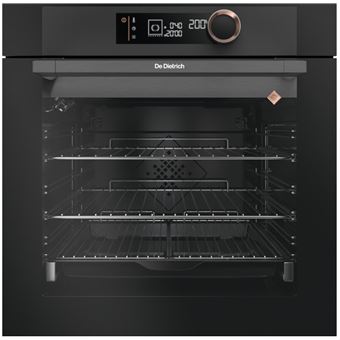 De Dietrich DOP7350A - Four - encastrable - niche - largeur : 56 cm - profondeur : 55 cm - hauteur : 58.5 cm - avec système auto-nettoyant - classe A+ - satin noir - 1