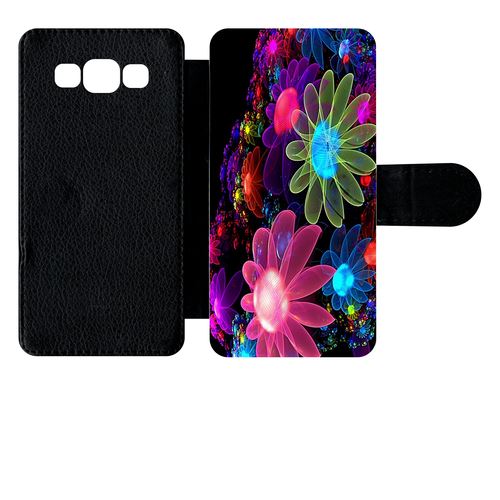 Etui À Rabat Samsung Galaxy A5 Fleurs 3d Colorées