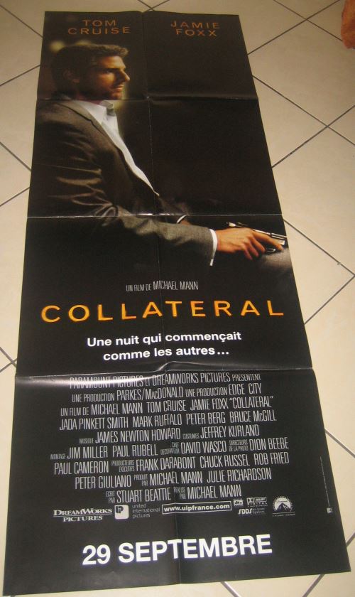 Collateral Tom Cruise AFFICHE CINEMA ORIGINALE