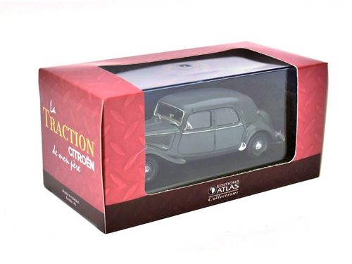 Citroen Traction Avant 15-Six Echelle 1/43 Collection Les Voitures De Mon Père  Aux Editions Atlas