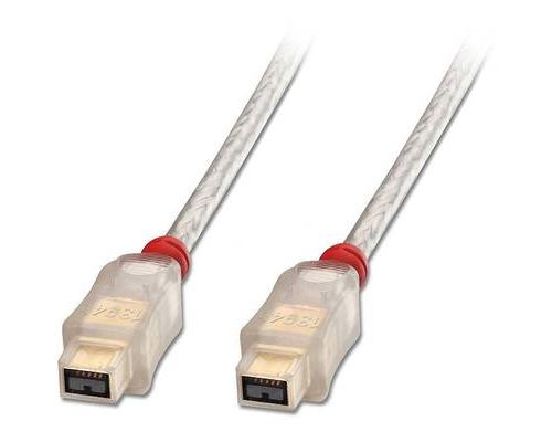 Lindy Premium - IEEE 1394-kabel - FireWire 800 (M) naar FireWire 800 (M) - 4.5 m - gevormd - transparant