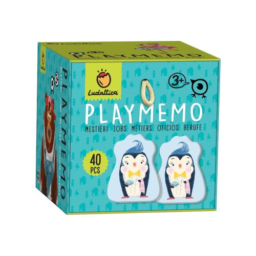 Jeu mémoire MEMORY AU TRAVAIL LUDATTICA Multicolore