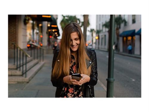 Twelve South BookBook - Flip cover voor mobiele telefoon - echt leer - zwart - voor Apple iPhone 6, 6s