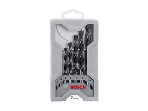 Coffret 7 Forets Cylindriques pour Bois 3 à 10 Mm - Bosch - 2607017034