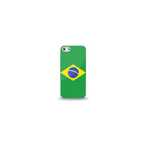 Coque rigide Drapeau Brésil iPhone 5/5S