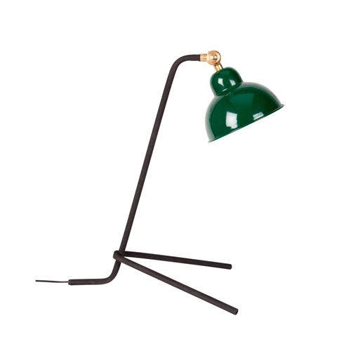 Lampe à  poser design en métal Jock - Couleur - Vert