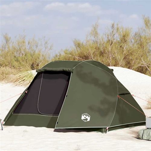 vidaXL Tente de pêche 5 personnes vert olive imperméable4100658