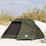 Tente de pêche - VIDAXL - 5 personnes - Imperméable - Vert olive