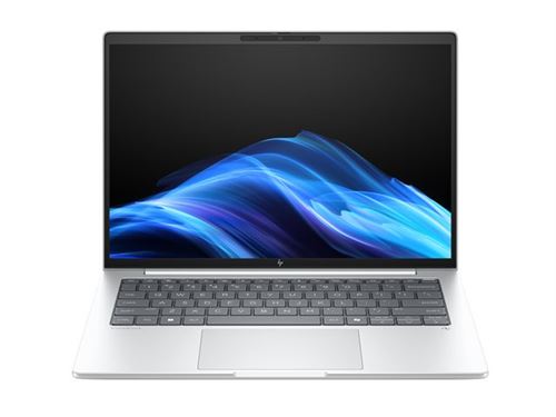 HP Elitebook 8 G1A Notebook Next Gen Ai - Conception De Charnière À 169 Degrés - Amd Ryzen Ai 5 - 340 / Jusqu'À 4.8 Ghz - Win 11 Pro - Radeon 840M - 32 Go Ram - 512 Go SSD Nvme - 14" Ips 1920 X 1200 - Wi-Fi 7, Bluetooth - Argent Glacé - Clavier : Fra