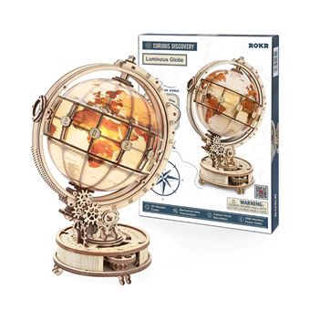 Globe lumineux Engrenages mécaniques Robotime ST003
