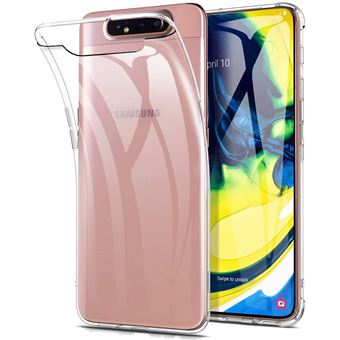 Coque YIOU® Silicone Souple Pour Samsung Galaxy A80 -Transparent - 1