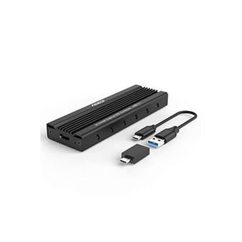 Adaptateur de boîtier SSD M.2 NVMe 10Gbps USB C 3.1 Gen2, boîtier externe,  lecteur NVMe pour Samsung 980 970/ Intel/adapta