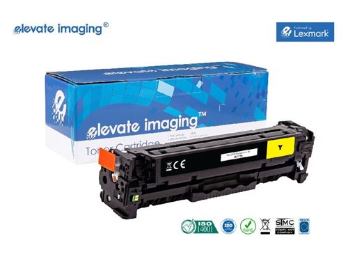 Cartouche compatible - Toner Jaune Compatible HP 305A (CE412A) 2600 pages ELEVATE