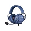 Konix Drakkar Casque gaming filaire Skyfighter One pour PC - Câble USB 2,4  m - Noir et Bleu