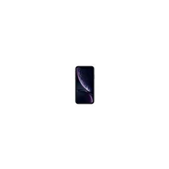 Apple iPhone XR 64 Go 6,1" Noir Reconditionné avec Batterie Neuve - 1