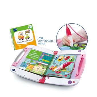 MagiBook Vtech Baby Starter Pack Rose avec 2 livres