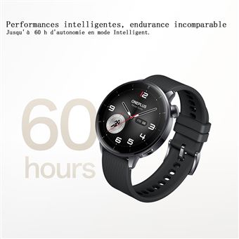 OnePlus Watch 43mm Noir Bluetooth Écran 1,32” AMOLED