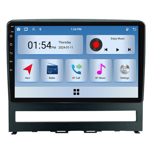 Autoradio RoverOne® Bluetooth CarPlay 2 Din 6Go RAM 128Go ROM pour Fiat Perla Albea Siena Palio 2004-2012